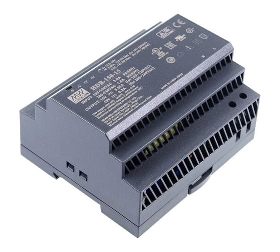 Изображение товара Источник питания Mean Well HDR-150-15 AC-DC 142.5Вт Т03238076