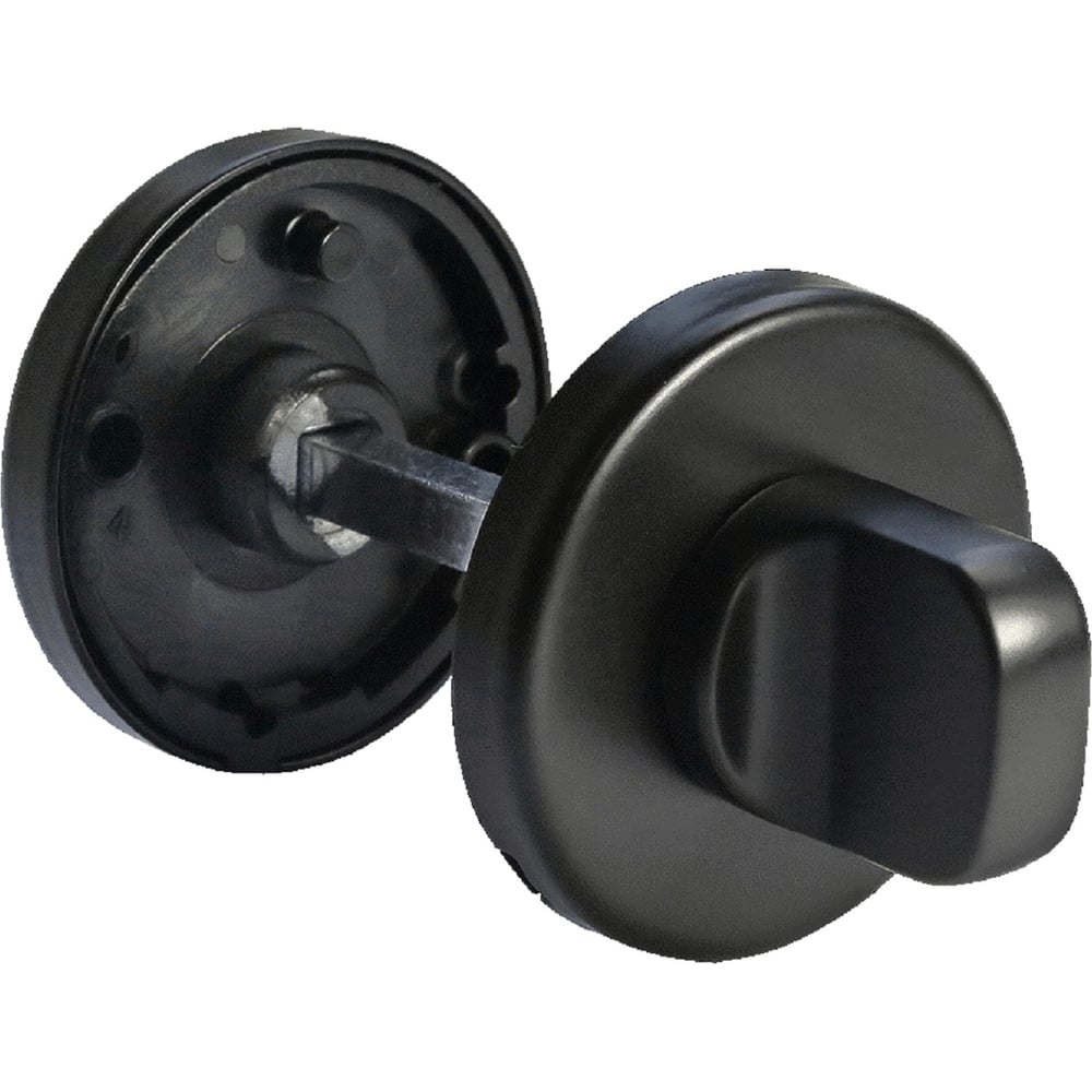 Дверная завертка MORELLI LUX-WC-R NERO, цвет - черный 9012354