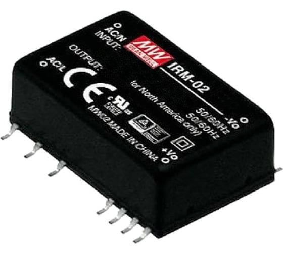 Изображение товара Источник питания Mean Well SMD AC-DC IRM-02-5S Т02585848
