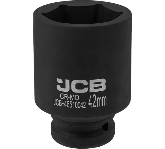 Изображение товара Головка ударная глубокая 42 мм, 6 граней, 3/4"DR JCB JCB-46510042(60567)