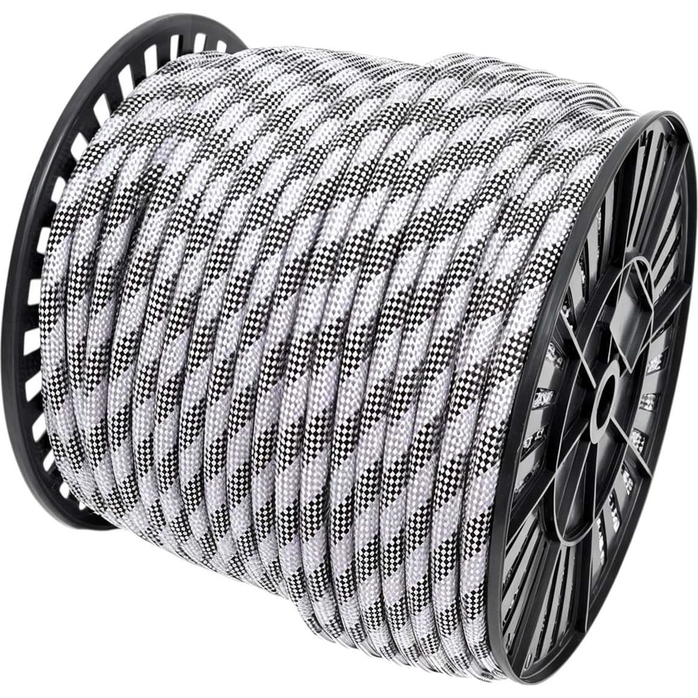 Изображение товара Страховочная высокопрочная веревка Gigant 11мм 100м 48 прядей для альпинизма и спасения