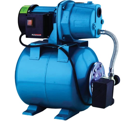 Изображение товара Станция водоснабжения Millennium 1200вт/45м/58,3л с чугунным корпусом АСВ 1200/24Ч