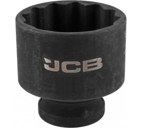 Изображение товара Головка ударная 12-гранная 47 мм, 3/4"DR JCB  JCB-46847(60607)