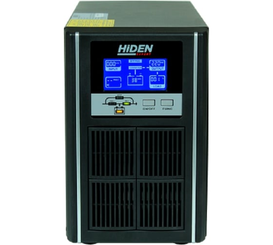 Изображение товара Источник бесперебойного питания HIDEN EXPERT 1 kVA/0,8 kW, 2хАКБ внешние, 24В, ЗУ 10А UDC9201H-24