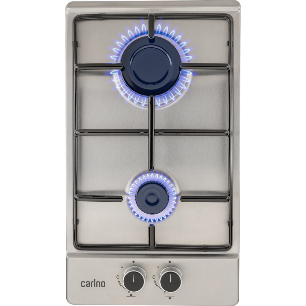 Изображение товара Газовая варочная панель Carino 30 см с газ-контролем и нержавеющей сталью