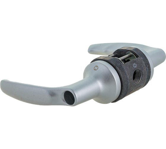 Изображение товара Замок с ручкой HOPPE HCS A1530 Atlanta KEY/KEY F1-2 серебристый, без фальца 65432