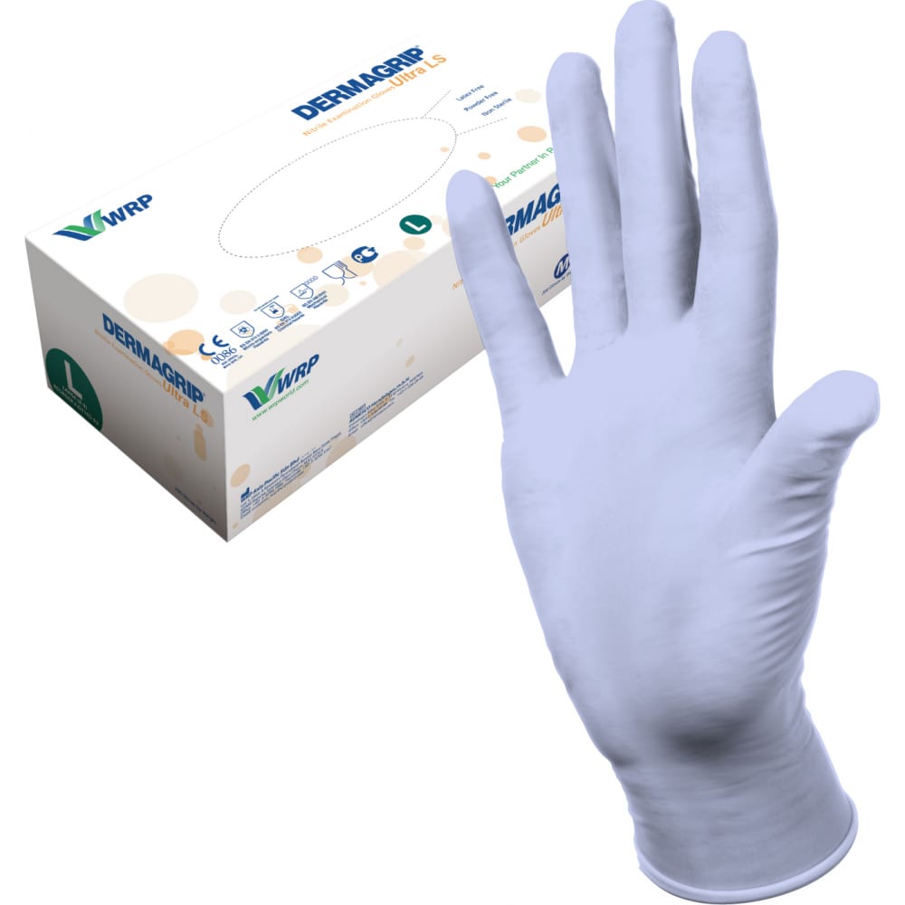 фото Смотровые перчатки dermagrip