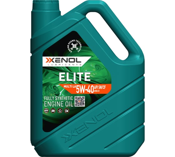 Изображение товара Моторное масло Xenol ELITE MULTI LA 5W-40 SN/CF 4L POXEMLA540SNCF2