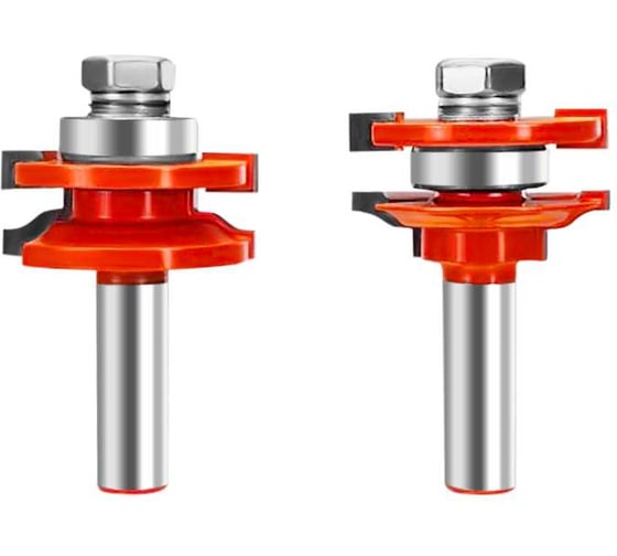 Изображение товара Комплект фрез 2 шт для мебельной обвязки D=41.3x17/23x71/68 мм, S=12 мм РЕЗЕЦ 7100001