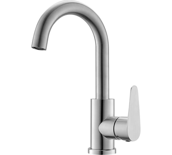 Изображение товара Смеситель для раковины/кухни OLIVE'S Olisan STEEL нержавеющая сталь ST1002