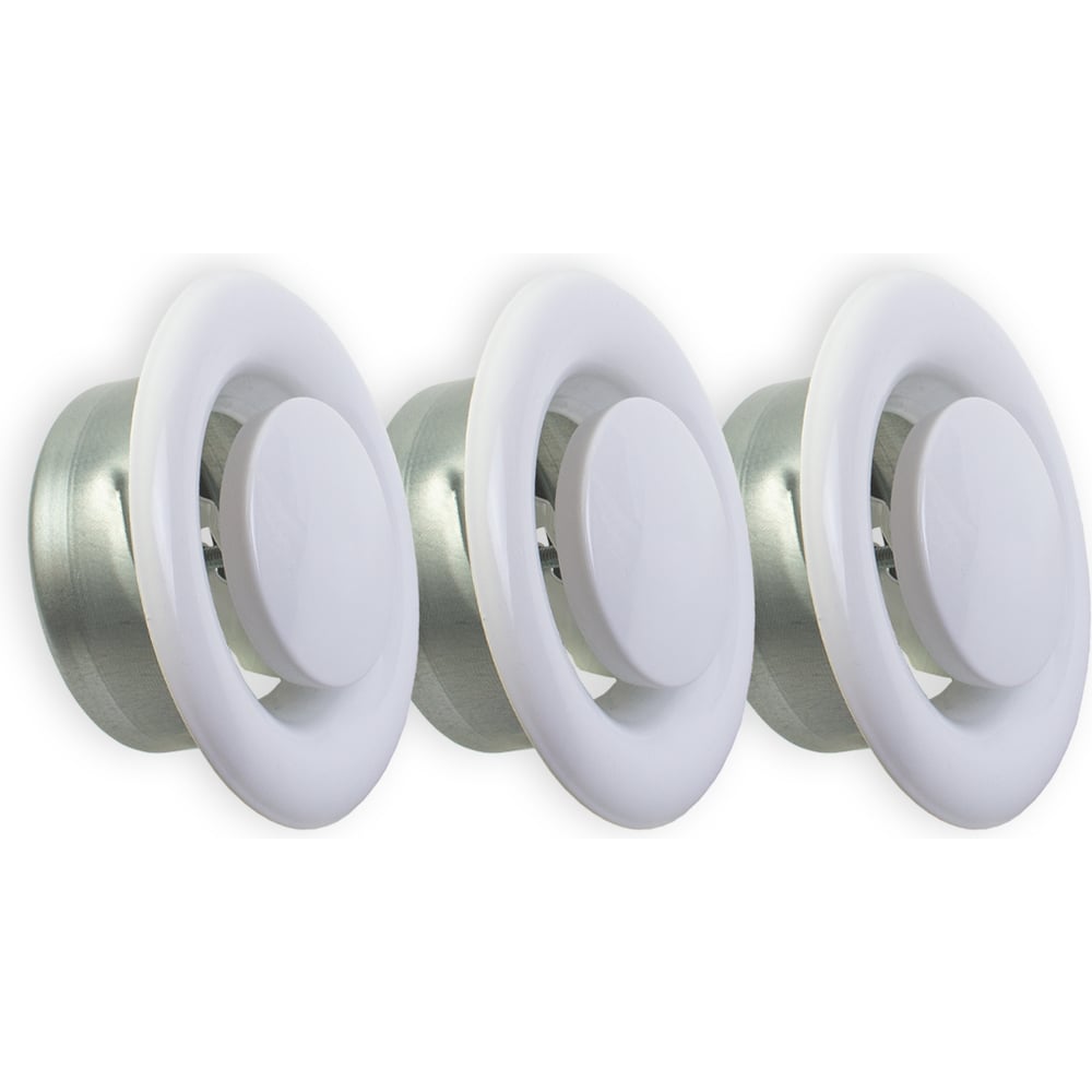 Изображение товара Диффузор/анемостат приточный стальной DVC-150, комплект из 3-х шт ARIUS 135536 Изображение товара Диффузор/анемостат приточный стальной DVC-150, комплект из 3-х шт ARIUS 135536