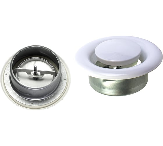 Изображение товара Диффузор/анемостат приточный стальной DVC-150, комплект из 7-и шт ARIUS 135538