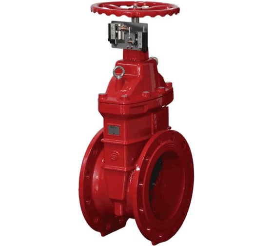 Изображение товара Задвижка чугунная Benarmo аналог МЗВ Ду50 Ру10/16 с концевым выключателем 30ч39р 24FG 109-0654