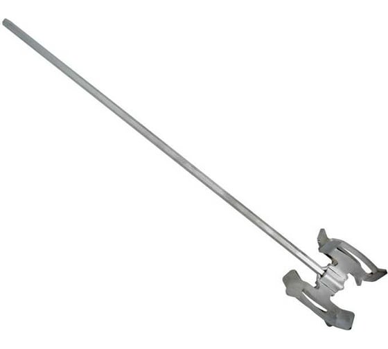 Изображение товара Миксер PRO 120х520, сталь 4 мм, шестигранный хвостовик 10 мм для сухих смесей On 02-05-408