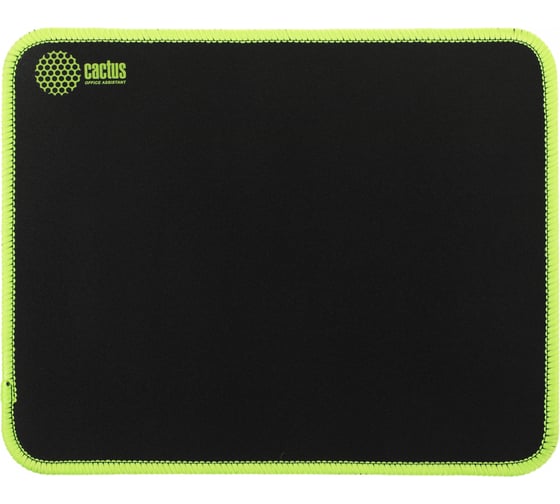 Изображение товара Коврик для мыши CACTUS Black 250x200x3 мм CS-MPС-D01S 2016752
