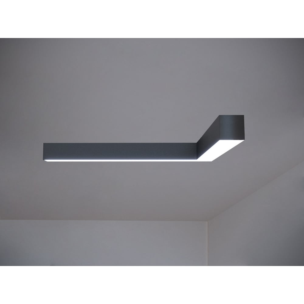 Изображение товара Светодиодный накладной угловой светильник N55 A90 33Вт 4000К черный