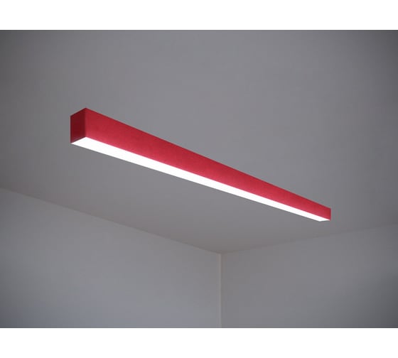 Изображение товара Светильник светодиодный накладной N55 (2м, 44Вт, 3000К, красный) Modaline MLN55200R23