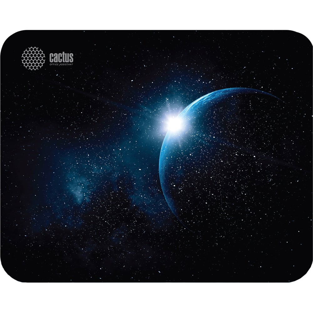 Изображение товара Коврик для мыши CACTUS Space 220x180x2 мм CS-MPС-P04XS 2016765