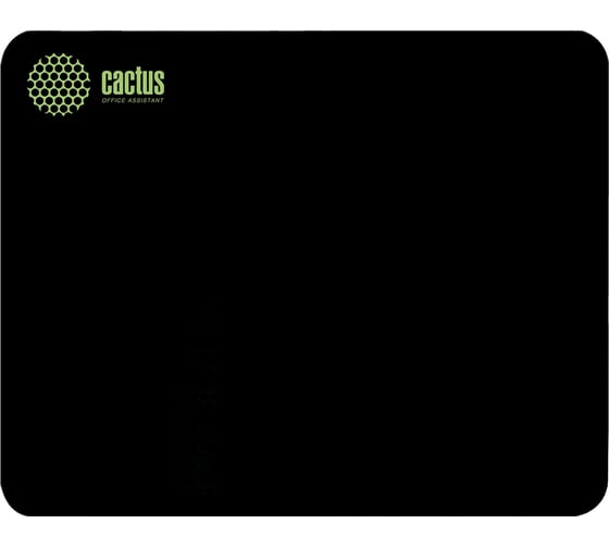 Изображение товара Коврик для мыши CACTUS Black 220x180x2 мм CS-MPС-P01XS 2016762