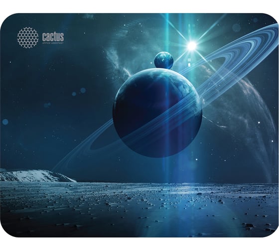 Изображение товара Коврик для мыши CACTUS Saturn 300x250x2 мм CS-MPС-P03M 2016760