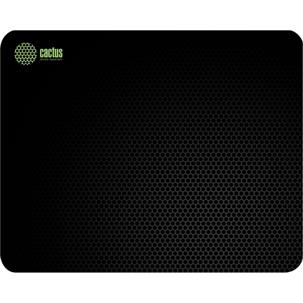 Изображение товара Коврик для мыши CACTUS Black Mesh 250x200x3 мм CS-MPС-D02S 2016754