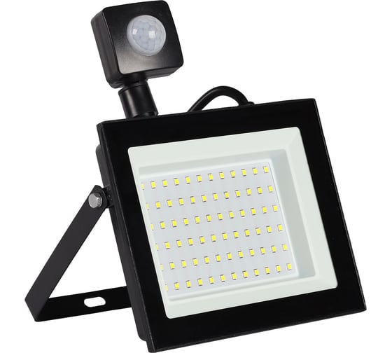 Изображение товара Светодиодный (LED) прожектор Smartbuy FL Sensor Pro 50W/6500K/IP65 SBL-EFLPIR-50-65