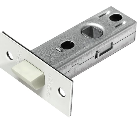 Изображение товара Межкомнатная защелка с пластиковым язычком MORELLI LP6 45 W цвет - белый 9012830