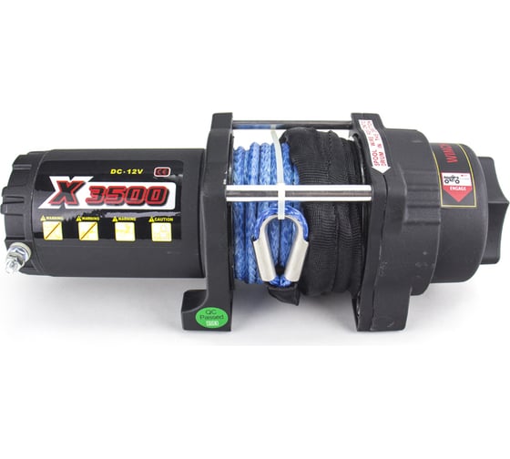 Изображение товара Электрическая лебедка для квадроцикла Master-Winch MW X 3500S 12 В, синтетический трос 4.01.02.03S