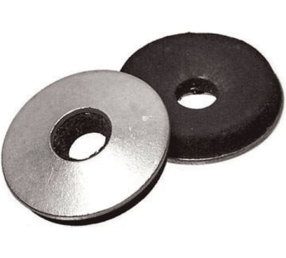 Изображение товара Шайба для кровельного самореза STARFIX 6.3x25 мм c EPDM-прокладкой, цинк (100 шт. в пласт. конт.) SMP2-35063-100