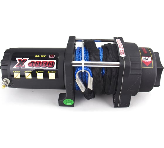 Изображение товара Электрическая лебедка для квадроцикла Master-Winch MW X 4000S 12 В, синтетический трос 4.01.02.04S