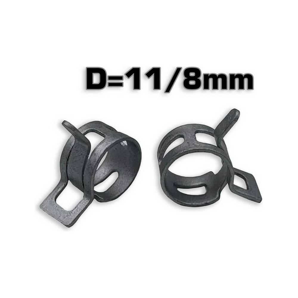 Изображение товара Хомут пружинный Крепавто VAG 11/8 мм U0104 металлический фиксатор