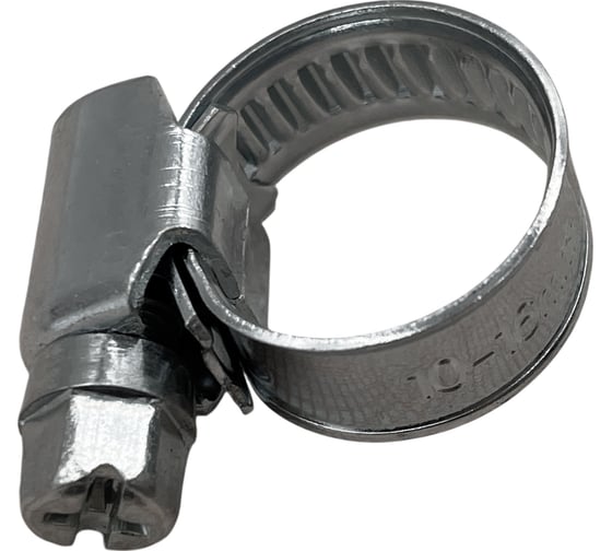 Изображение товара Хомут червячный Крепавто W1, 10-16 мм U0002