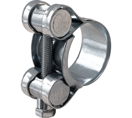 Изображение товара Хомут силовой Крепавто оцинкованный W1, 23-25 мм U0057