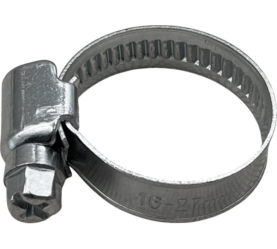 Изображение товара Хомут червячный Крепавто W1, 16-27 мм U0004