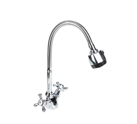 Изображение товара Смеситель для кухни stOMEGA излив 48 см, кран-буксы 1/2 керамика, на шпильке 4411