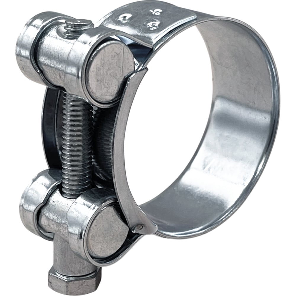 Изображение товара Хомут силовой Крепавто оцинкованный W1, 40-43 мм U0060