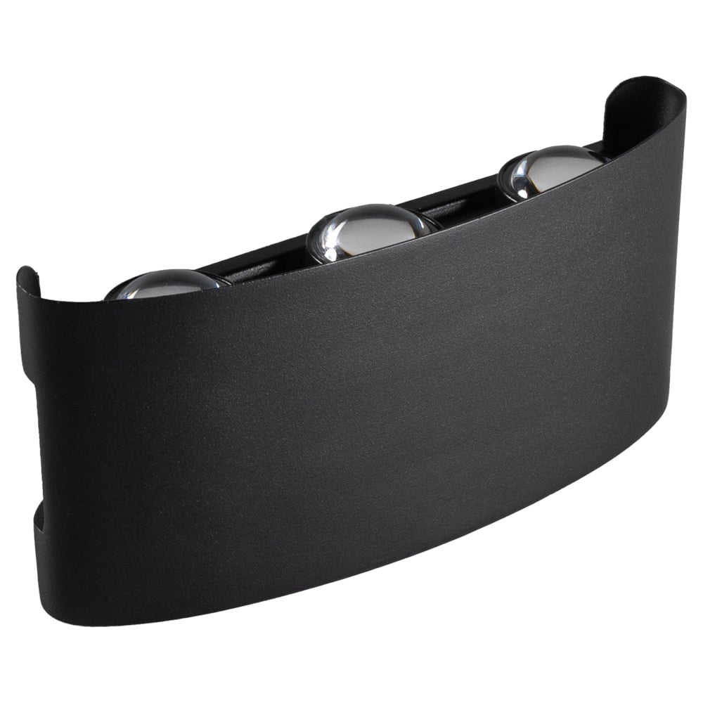 Изображение товара Уличный светодиодный настенный светильник Smartbuy WALL 6х1Вт IP65 черный