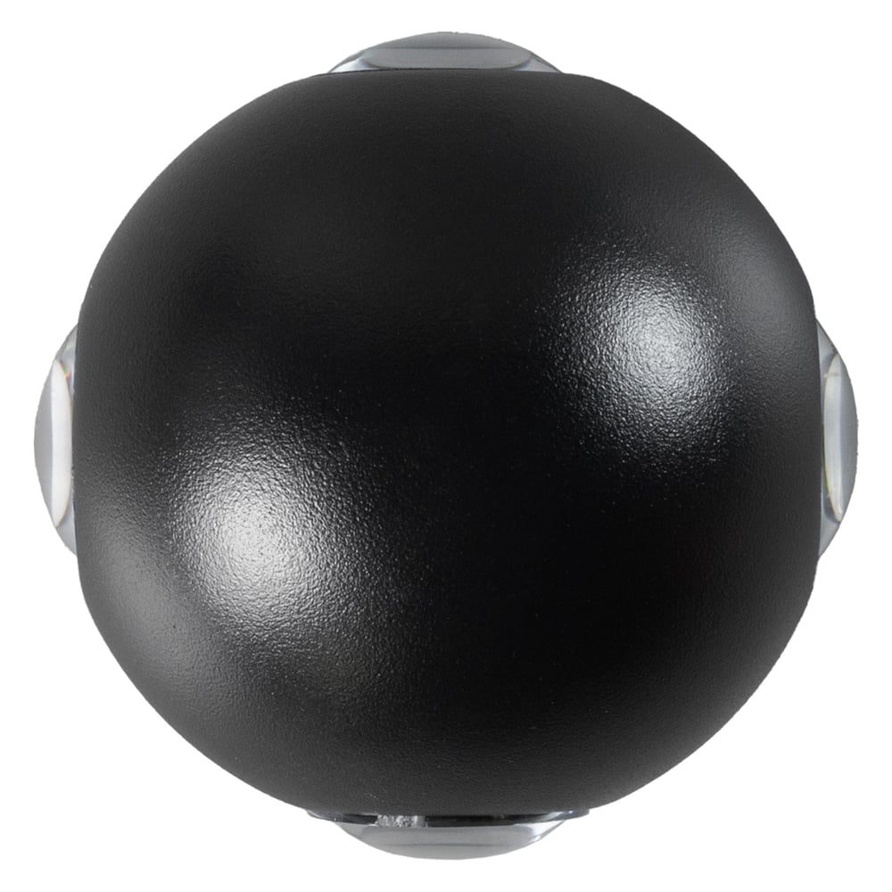 Изображение товара Уличный светодиодный настенный светильник Smartbuy SPHERE 12Вт IP65 черный