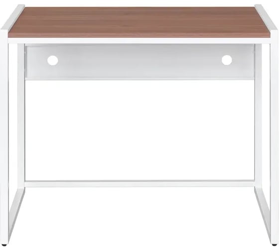Изображение товара Стол письменный GreenWeen AGORA, 900x500x765 мм, белый каркас, столешница ЛДСП орех табак GW-AGORA-900-W-LD-TOBAC