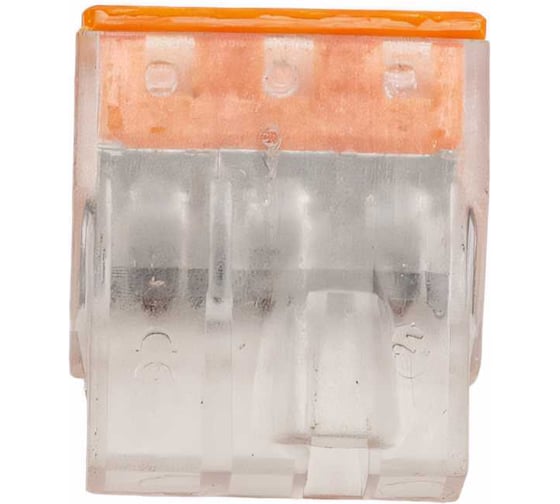 Изображение товара Строительно-монтажная клемма IN HOME СМК 772-203 25шт./упаковка 4690612027265