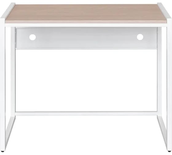 Изображение товара Стол письменный GreenWeen AGORA, 900x500x765 мм, белый каркас, столешница ЛДСП дуб натуральный GW-AGORA-900-W-LD-NATUR