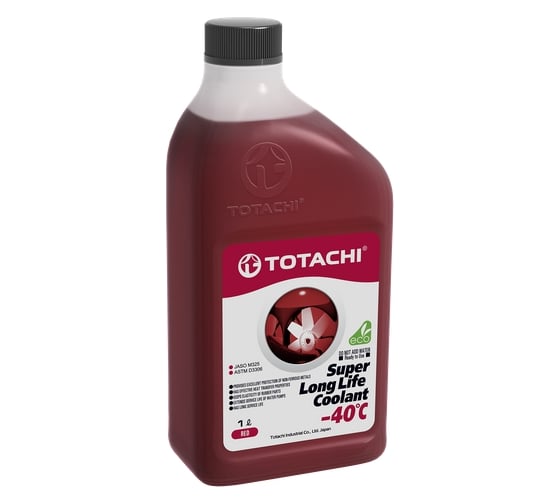 Изображение товара Охлаждающая жидкость TOTACHI SUPER LLC Red -40C 1л 4589904520693