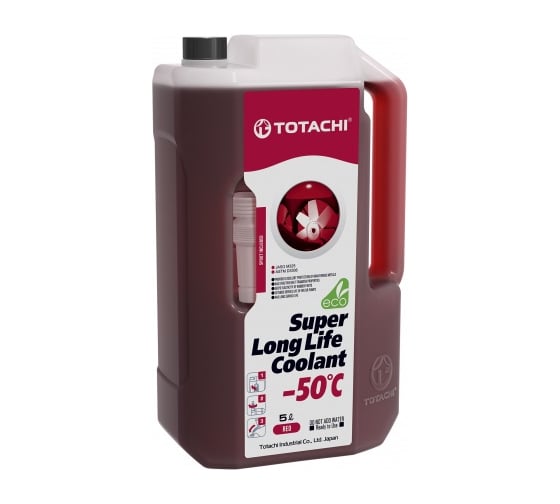 Изображение товара Охлаждающая жидкость TOTACHI SUPER LLC Red -50C 5л 4589904924866
