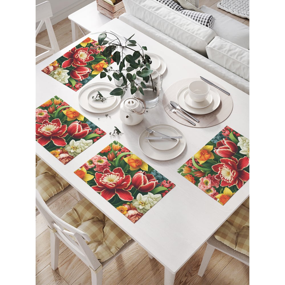 Изображение товара Салфетки на стол для сервировки прямоугольные JoyArty 32x46 см для украшения стола