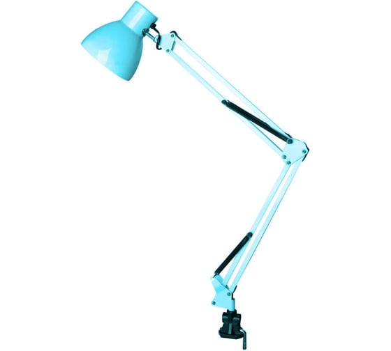 Изображение товара Настольный светильник под лампу Smartbuy E27 на струбцине, голубой SBL-DLc-E27-bl