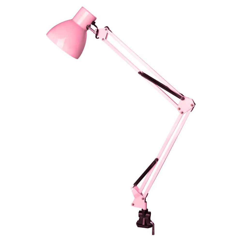 Изображение товара Настольный светильник Smartbuy E27 на струбцине 60 Вт розовый