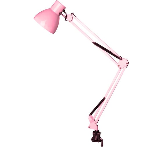 Изображение товара Настольный светильник под лампу Smartbuy E27 на струбцине, розовый SBL-DLc-E27-p