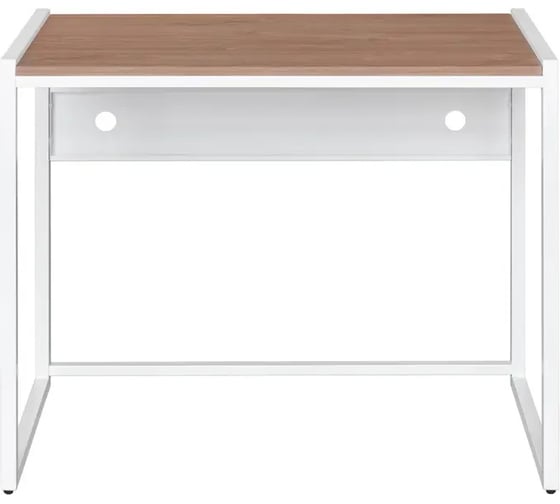 Изображение товара Стол письменный GreenWeen AGORA, 900x500x765 мм, белый каркас, столешница ЛДСП дуб канзас GW-AGORA-900-W-LD-K