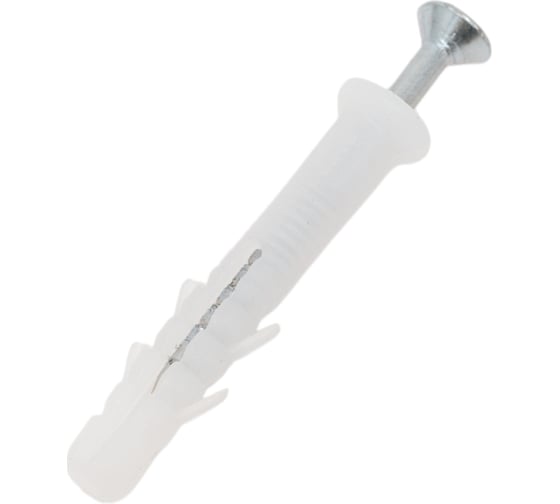 Изображение товара Дюбель-гвоздь Интехпласт 6*40 потайной 150 шт 785296321456