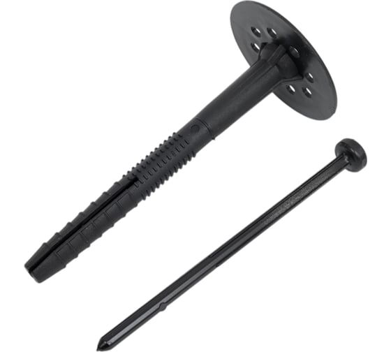 Изображение товара Дюбель-гриб для теплоизоляции Интехпласт 10*110 с пластиковым гвоздем, 100 шт 123265564598